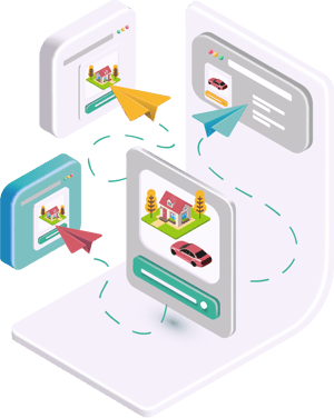 Illustration Diffusion des annonces