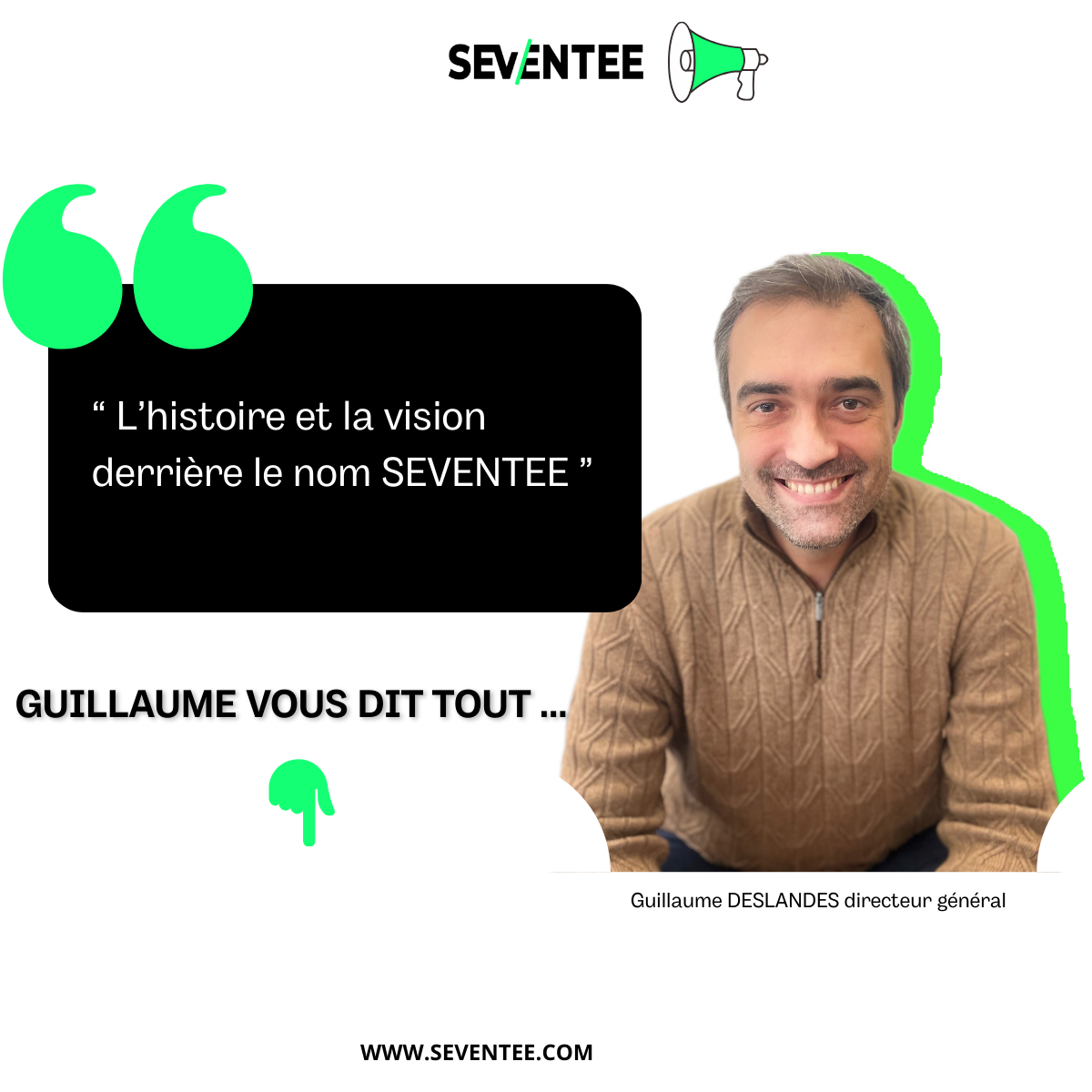 La vision derrière le nom Seventee